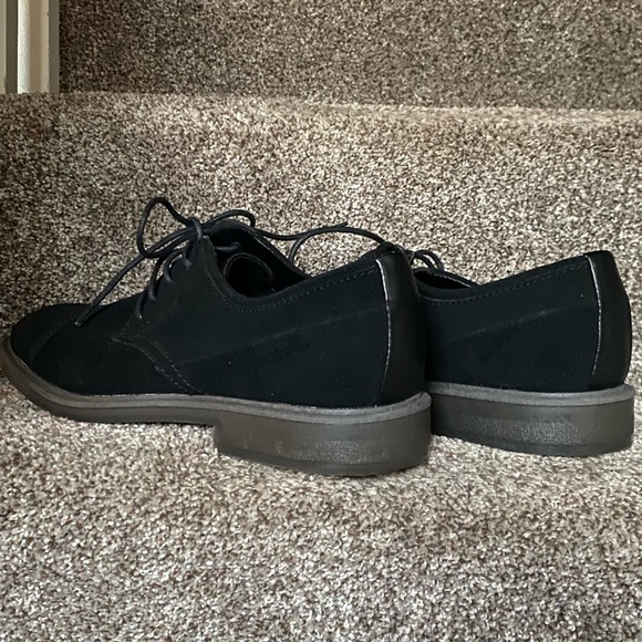 New NWT Calvin Klein Men’s size 11 Black Suede Shoes - Picture 4 of 5
